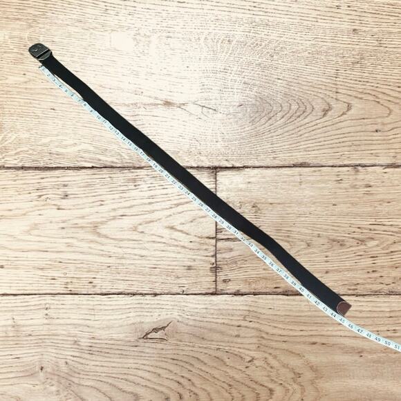 Red October military canvas and brass belt - Picture 4 of 4